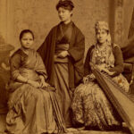 عکس یادگاری سه زن هندی، ژاپنی و سوری که دو قرن پیش از پنسیلوانیا مدرک پزشکی گرفتند
